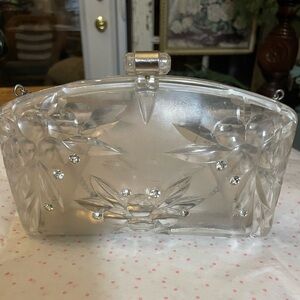 Vintage Lucite bag